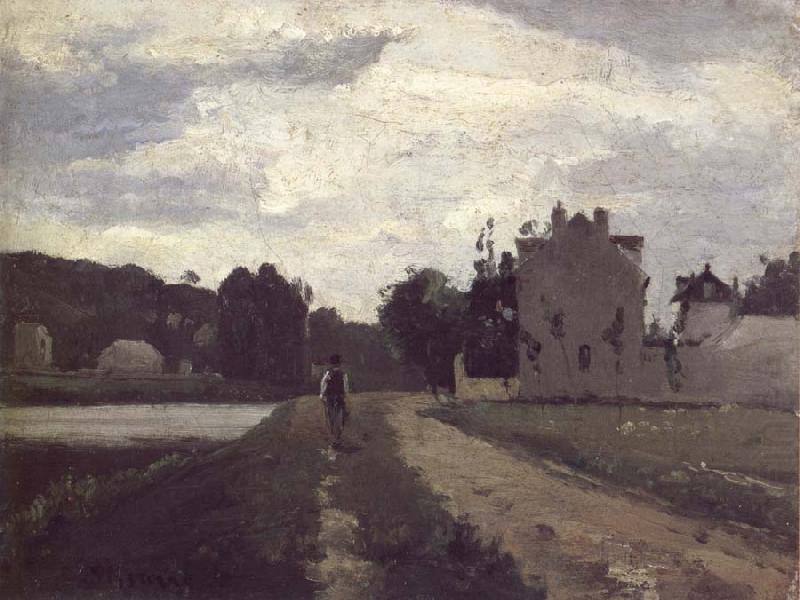 Camille Pissarro The Marne at La Varenne-St-Hilaire La Marne a La Varenne-St-Hilaire china oil painting image